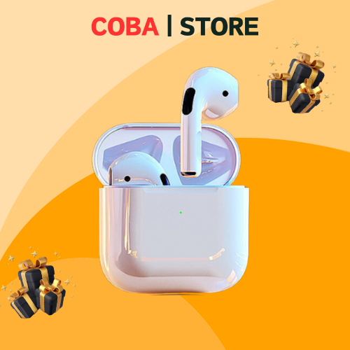 Tai Nghe Bluetooth TWS 5.0 Có Micro Không Dây Nghe Gọi Cảm Ứng Chạm Âm Thanh Sống Động - PR04- Coba_store