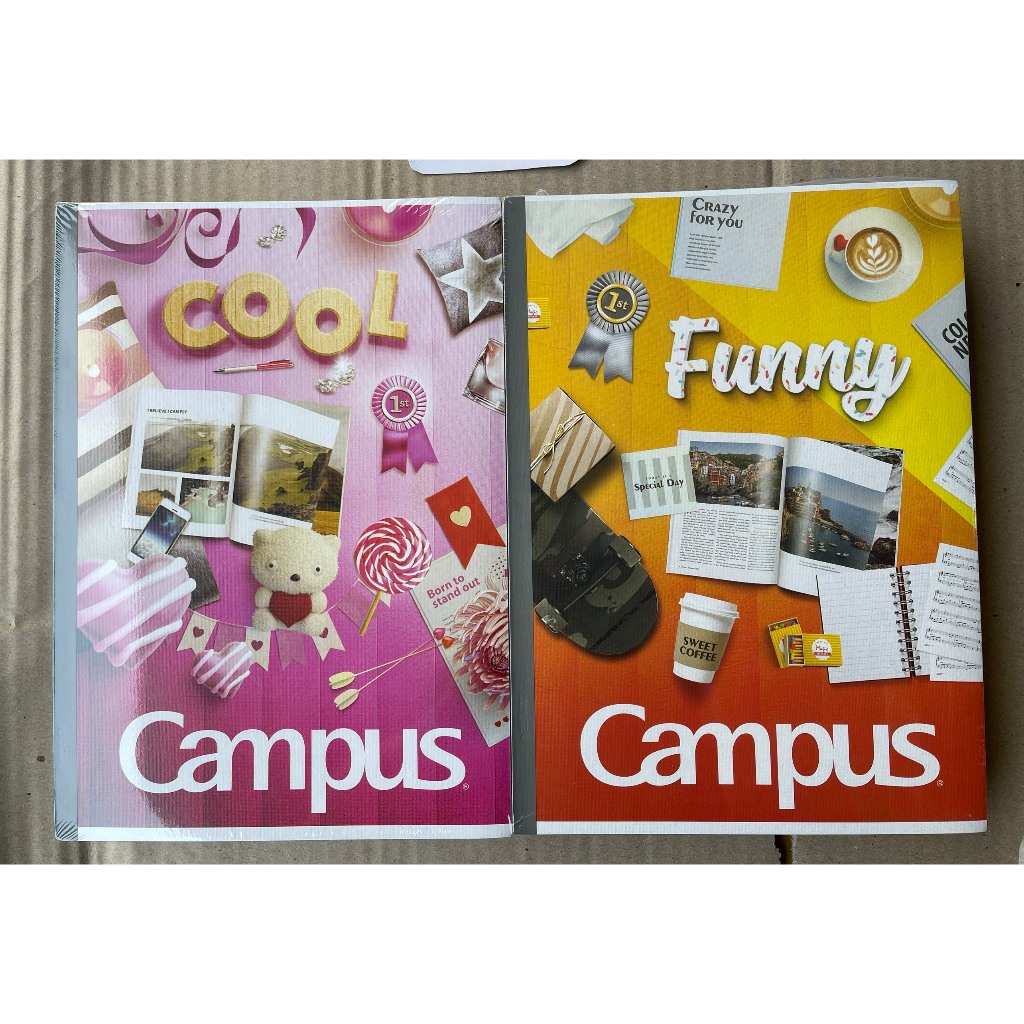 Combo 5 Quyển Vở Kẻ Ngang Campus Cấp 2 Đẹp