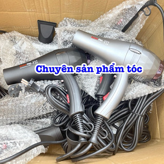 ✅Barber Plus Máy sấy tóc V12 2600W cao cấp 3m3 và 2 đầu sấy tạo kiểu cho mái tóc bóng mượt và không bị xoăn rối