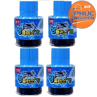 Bộ 4 chai thả bồn cầu tẩy vệ sinh toilet Hàn Quốc Mr.Fresh 180gr/chai