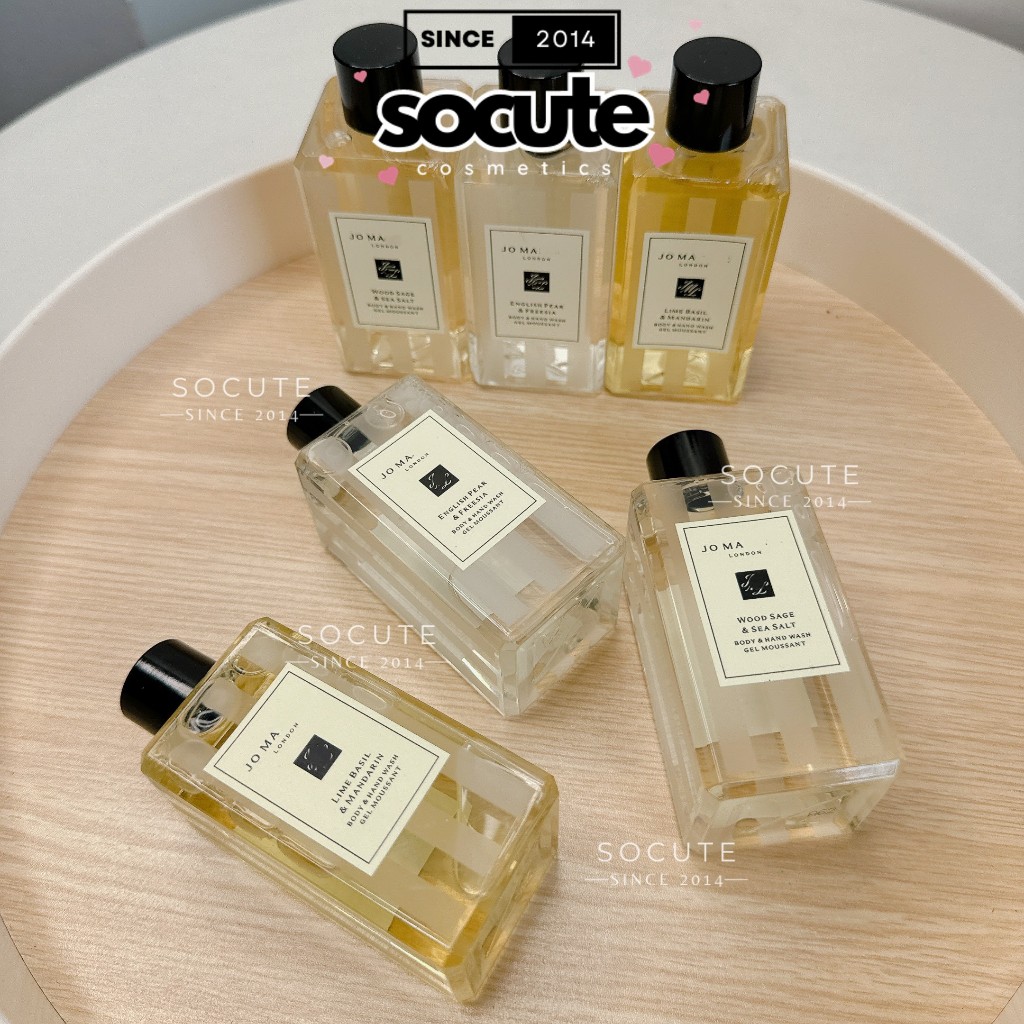 Sữa tắm JM English Pear & Fressia / Lime Basil / Wood Sage & Sea Salt Body and Hand Wash Gel Moussan