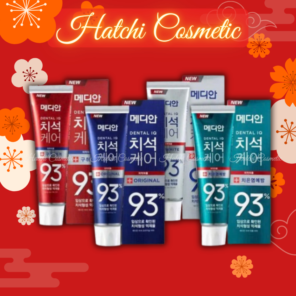 Kem Đánh Răng Median 93% Toothpaste Hàn Quốc 120g