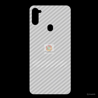 Miếng dán mặt lưng skin carbon Samsung Galaxy M11