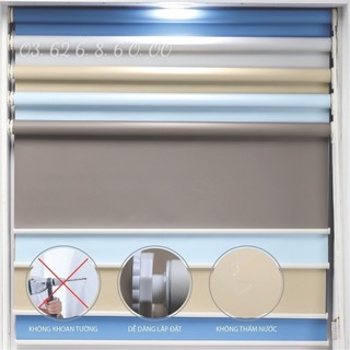 Rèm cuốn trơn kt 1m x 1m7