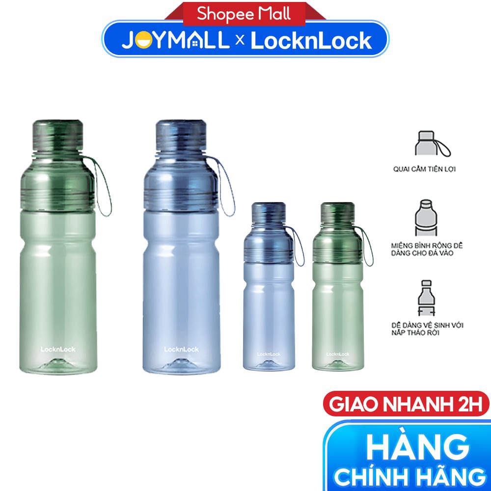 Bình nước nhựa tritan LocknLock Sport Bottle ABF769 ABF770 520lml,680ml, Hàng chính hãng - JoyMall