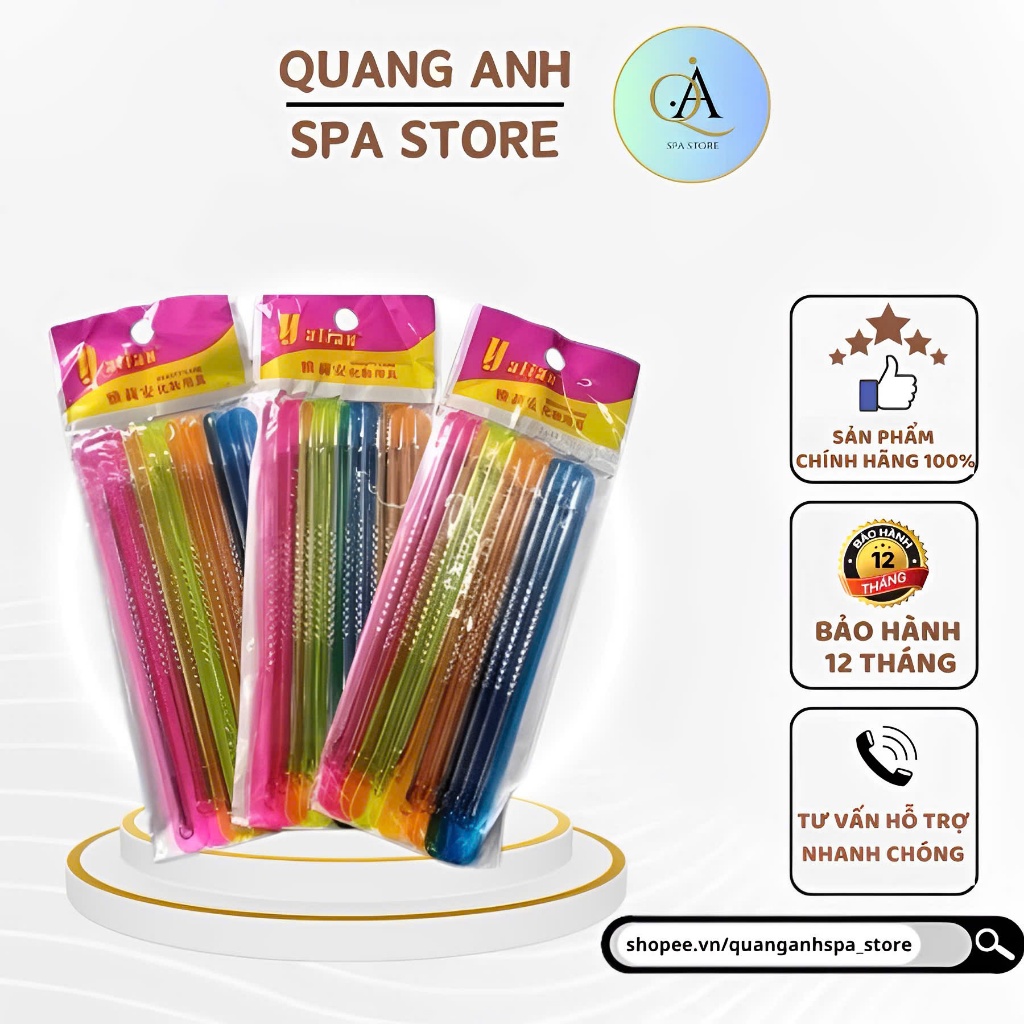 Combo 12 que nặn mụn, 1 vỉ 12 que nặn mụn