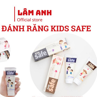 Kem đánh răng trẻ em lion kids safe hàn quốc nội địa