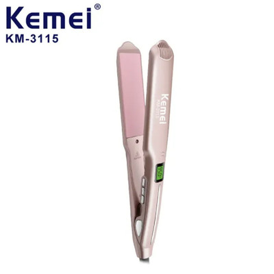 Máy Duỗi Thẳng, Cúp Đuôi Kemei Km 3115 Với 6 Mức Nhiệt