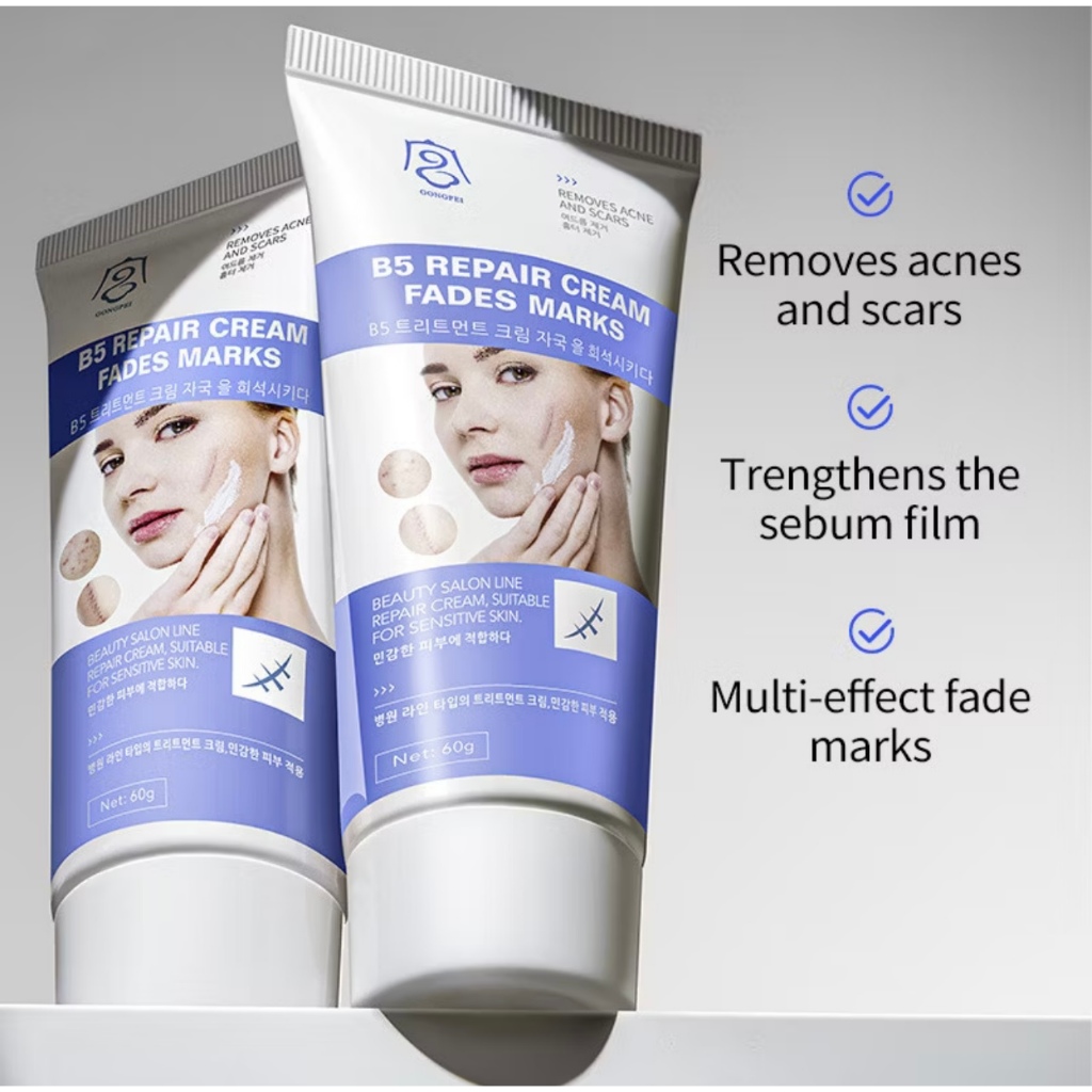 Kem serum xóa sẹo  làm mờ sẹo lồi sẹo lồi sẹo rỗ sẹo thâm mụn sẹo lồi sẹo lõm b5 gôngei 60gr rồi lâu năm nhanh chóng tại