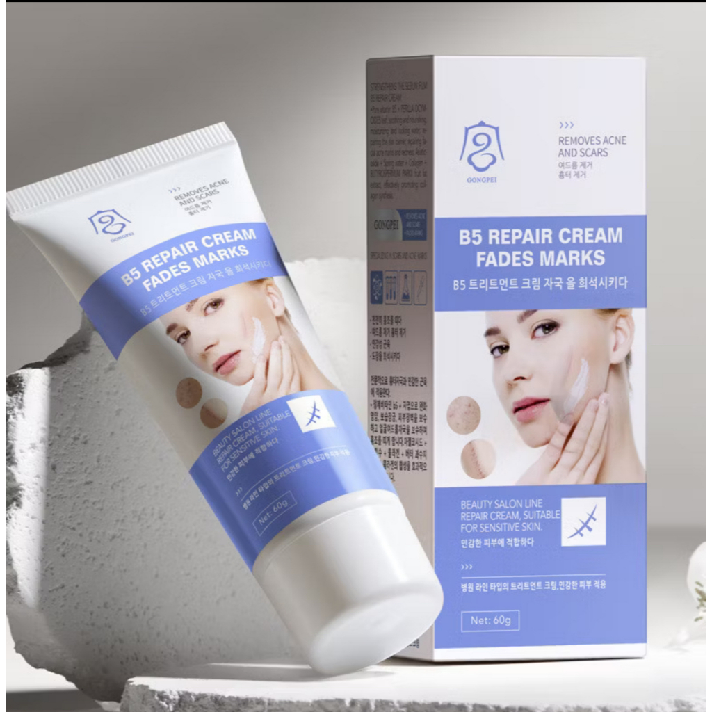Kem serum xóa sẹo  làm mờ sẹo lồi sẹo lồi sẹo rỗ sẹo thâm mụn sẹo lồi sẹo lõm b5 gôngei 60gr rồi lâu năm nhanh chóng tại