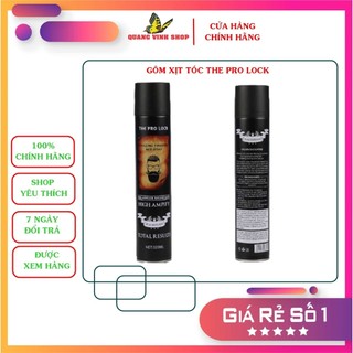 Gôm xịt tóc The Pro Lock High Ampify 320ml