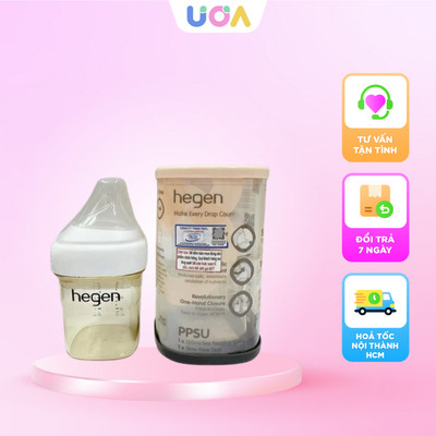Bình sữa Hegen fullbox (hộp đơn)