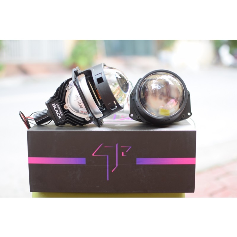 [LEDT2 ISOP] Đèn Bi - LED Nvel Titan Black [Bảo hành 2 năm] [Số lượng: 1 cái]