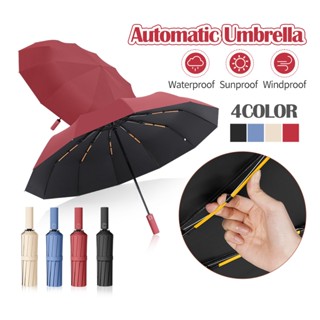 Dù Gấp Tự Động 2 Chiều 24 Xương UV,Ô dù che nắng đi mưa 24 nan mở tự động gấp nhỏ gọn cầm tay