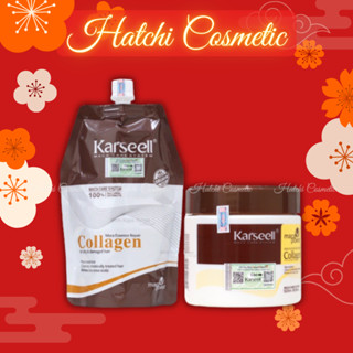  Kem ủ tóc phục hồi siêu mượt Collagen Karseell Maca 500ML tóc đẹp chuẩn salon ngay tại nhà 