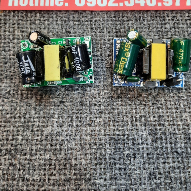 Nguồn mini 5v 12v - (750mA) có cách ly