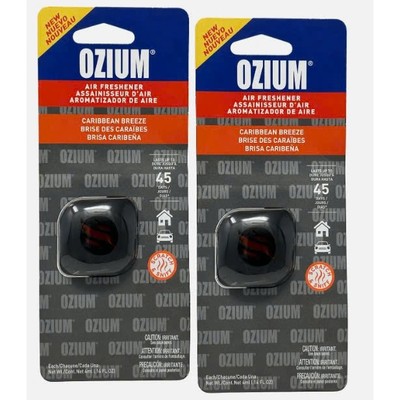 Nước hoa kẹp cửa gió điều hòa xe hơi, hiệu OZIUM, 4ml/cái.