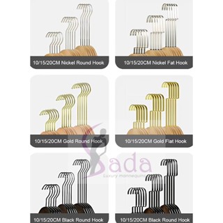  Combo 50 cái đầu móc kim loại gắn móc áo quần gỗ nhựa mika cho nam nữ em bé - sada shop 