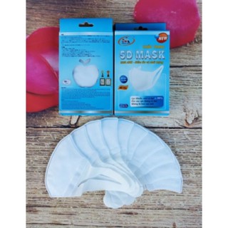  Khẩu Trang nhật kk 5D Mask Nam Anh Chính Hãng Hộp 10 Cái quai vải 