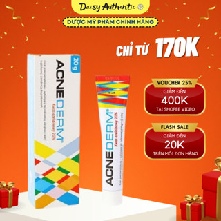 Kem Giảm Mụn Acne Derm 20% Azelaic Acid 20g / Acnederm
