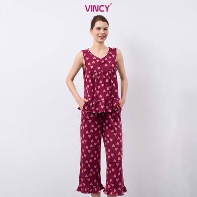 Bộ Đồ Thun Lững Nữ Vincy BTL010W41