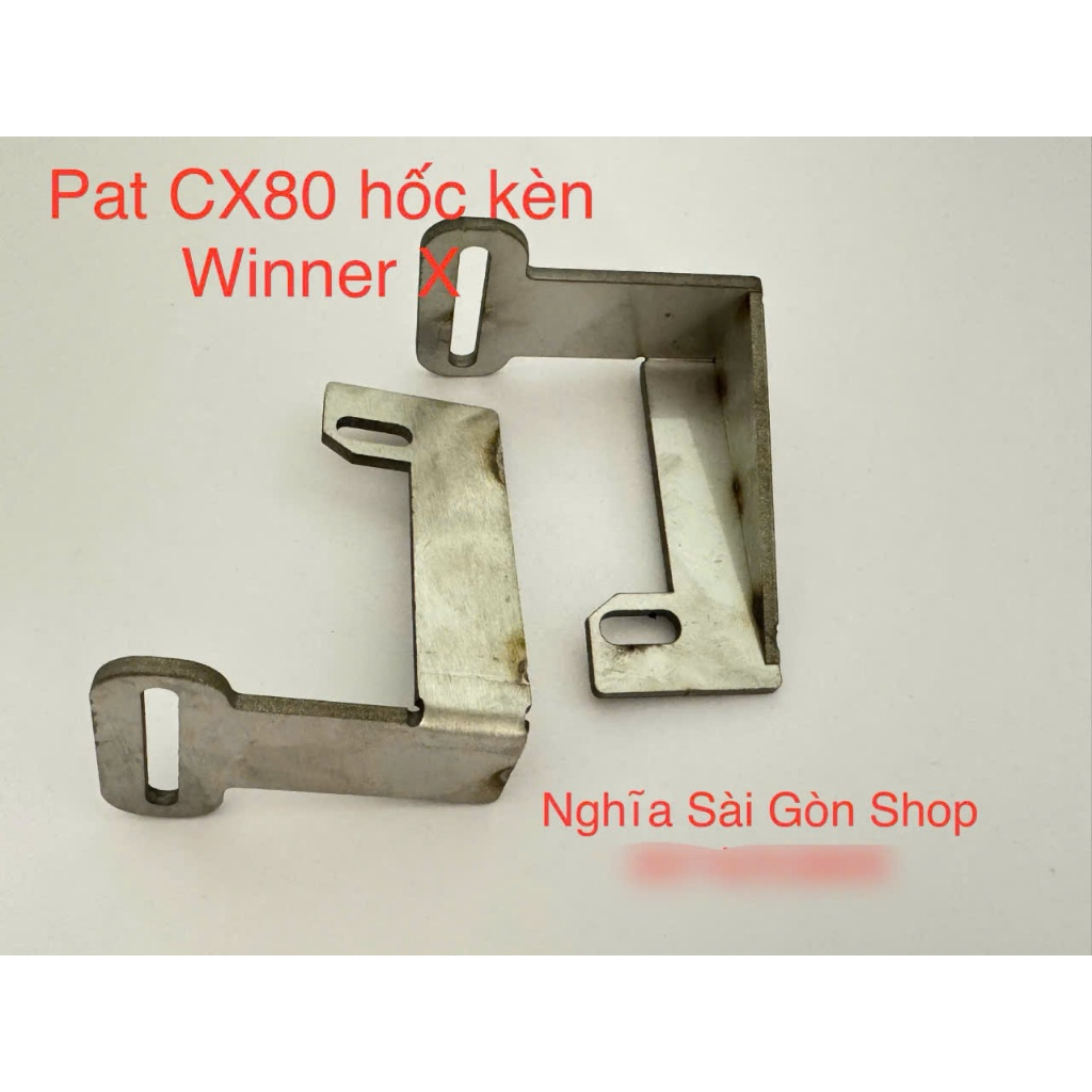 Pat CX80 hốc kèn winner x chuẩn - inox dày dặn (1 cái)