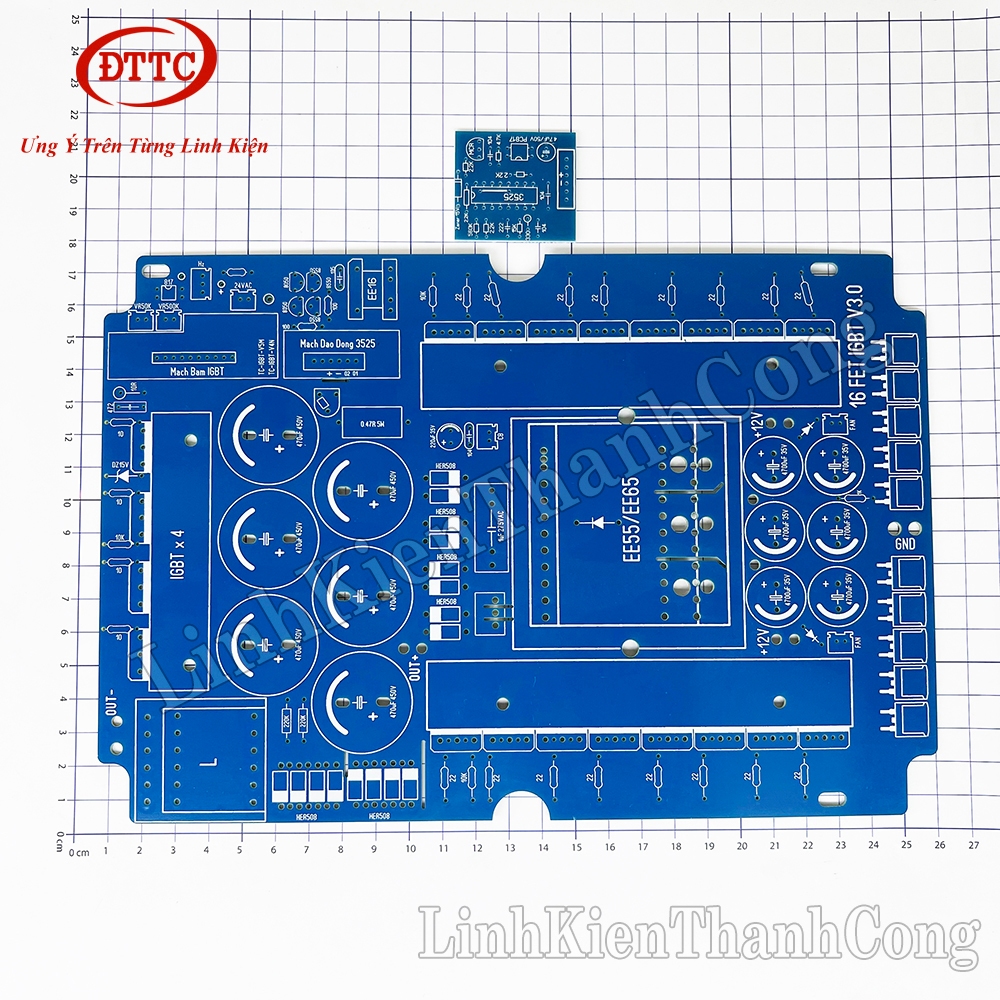 Bo Mạch 16 FET IGBT EE55/EE65