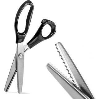 Kéo răng cưa cắt vải, da - 01 chiếc