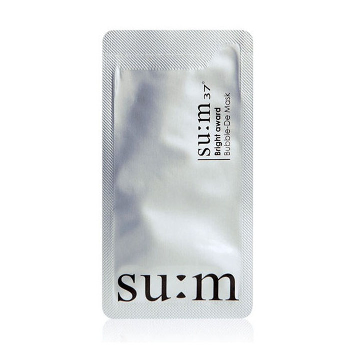 Mặt Nạ Thải Độc SU:M 37° White Award Bubble-De Mask