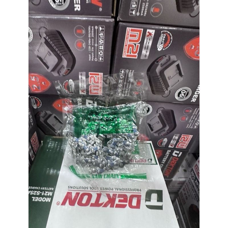 Xích cưa pin DEKTON M21-CS08BL Và M21-CS12BLC chính hãng