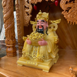[Hàng Đẹp] Ông Thần Tiền - Thần Phát 10in Cao 27cm Đá Hàng Đẹp Nhập Khẩu Cao Cấp Bán Chạy Nhất 8 Năm Qua