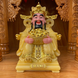 [Hàng Đẹp] Ông Thần Tiền - Thần Phát 10in Cao 27cm Đá Hàng Đẹp Nhập Khẩu Cao Cấp Bán Chạy Nhất 8 Năm Qua