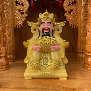 [Hàng Đẹp] Ông Thần Tiền - Thần Phát 10in Cao 27cm Đá Hàng Đẹp Nhập Khẩu Cao Cấp Bán Chạy Nhất 8 Năm Qua