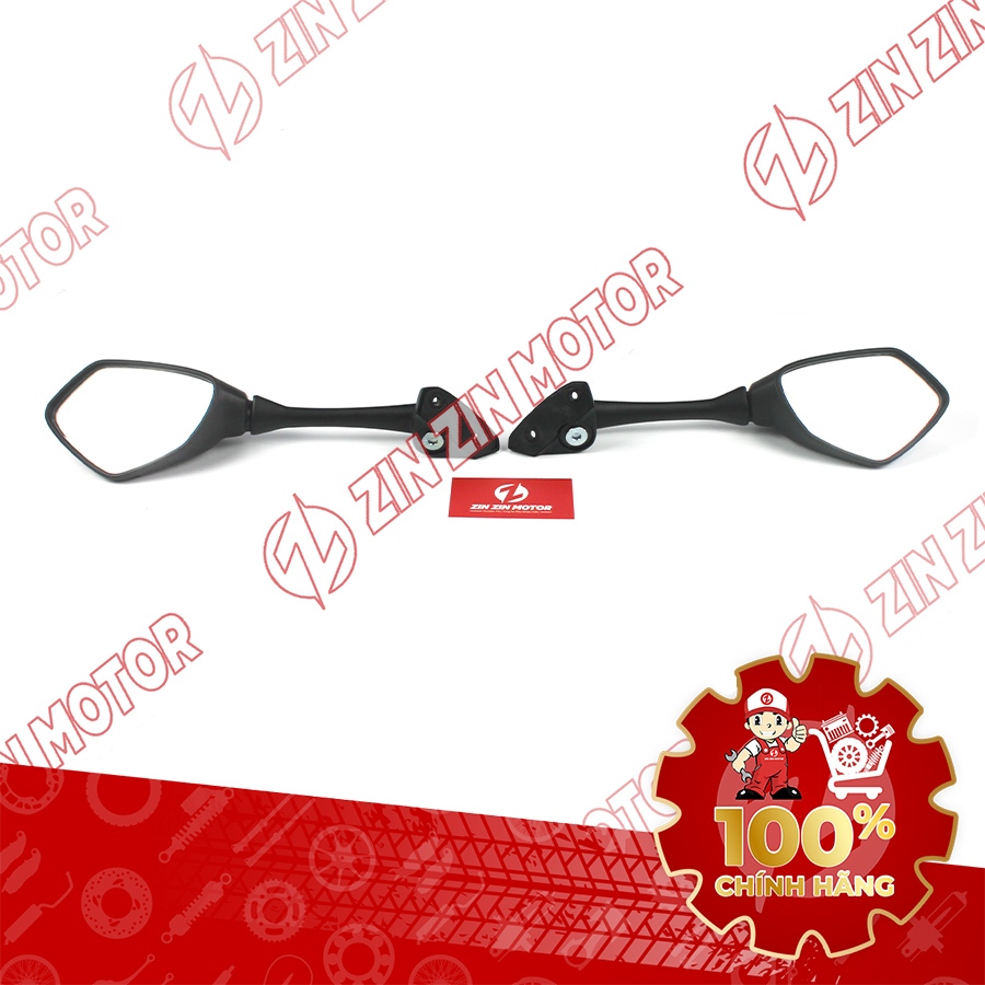 Gương , Kiếng , Kính Chiếu Hậu GSX R150 56600-17K10-000 , 56500-17K10-000 Chính Hãng Suzuki Indonesi