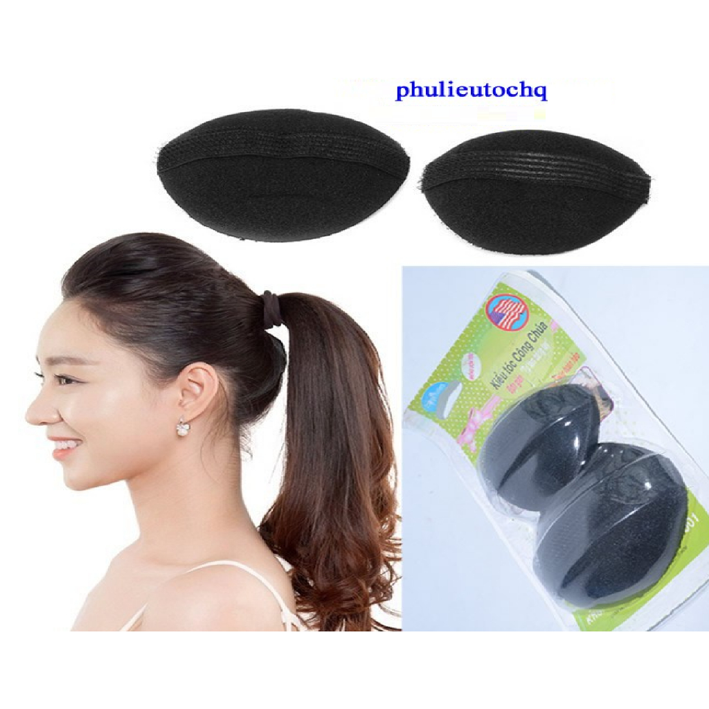 Combo 2 miếng độn tóc giúp cho phồng tóc