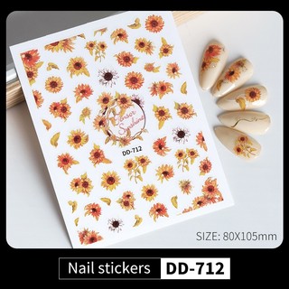 mã sticker hoa dd712