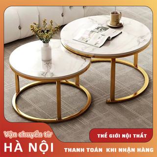  Bàn Trà Tròn Đôi Bàn Trà Sofa Hiện Đại Phong Cách Sang Trọng Bắc Âu Decor Mọi Không Gian 