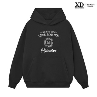 Áo Hoodie nỉ The Xide in hình chữ form rộng oversize chất nỉ bông