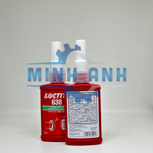 Keo dán chống xoay, Keo khoá ren loctite 638 - chai  50ml