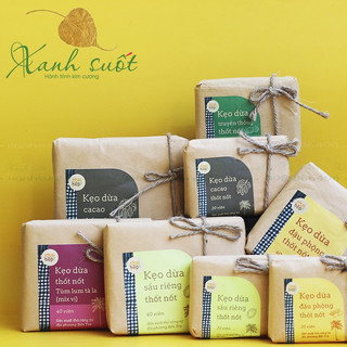  KẸO DỪA THỐT NỐT CHÁI BẾP - Coconut Candy Mềm - Ngọt thanh - Ngậy - Thơm - Vị phong phú - Dùng đường thốt nốt sệt 