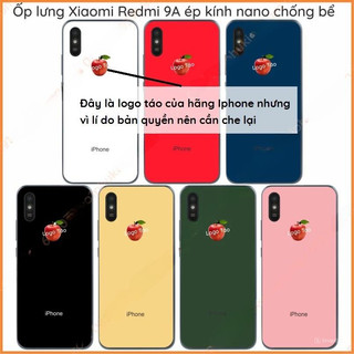 Ốp lưng Xiaomi redmi 9a giả iphone ép kính chống bể