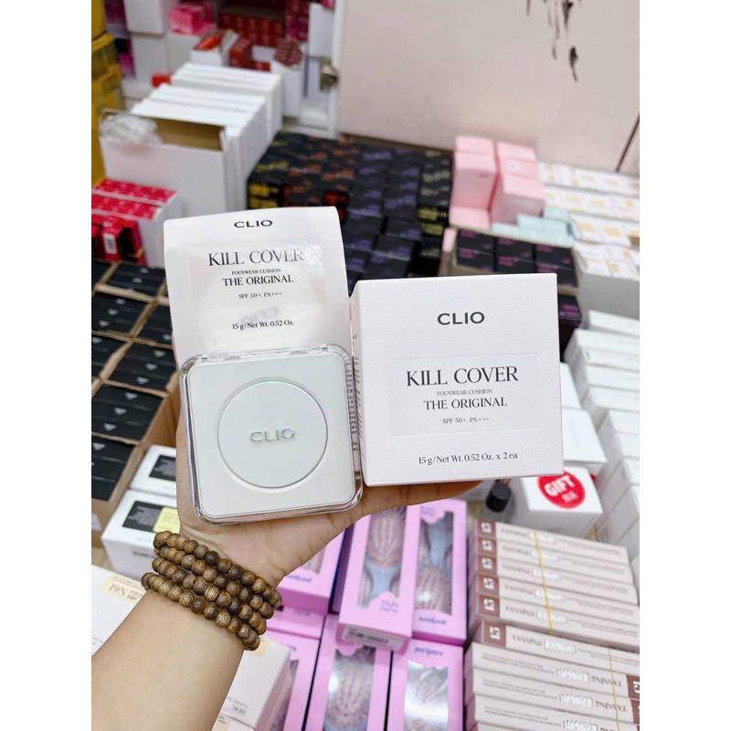 [NEW] PHẤN NƯỚC CLIO KILL COVER FOUNWEAR CUSHION THE ORIGINAL 2024