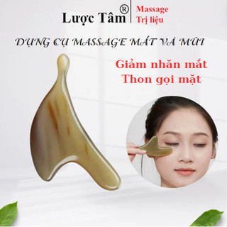  Dụng cụ massage mặt nâng cơ bằng sừng cao cấp thương hiệu Lược Tâm phiên bản mới 