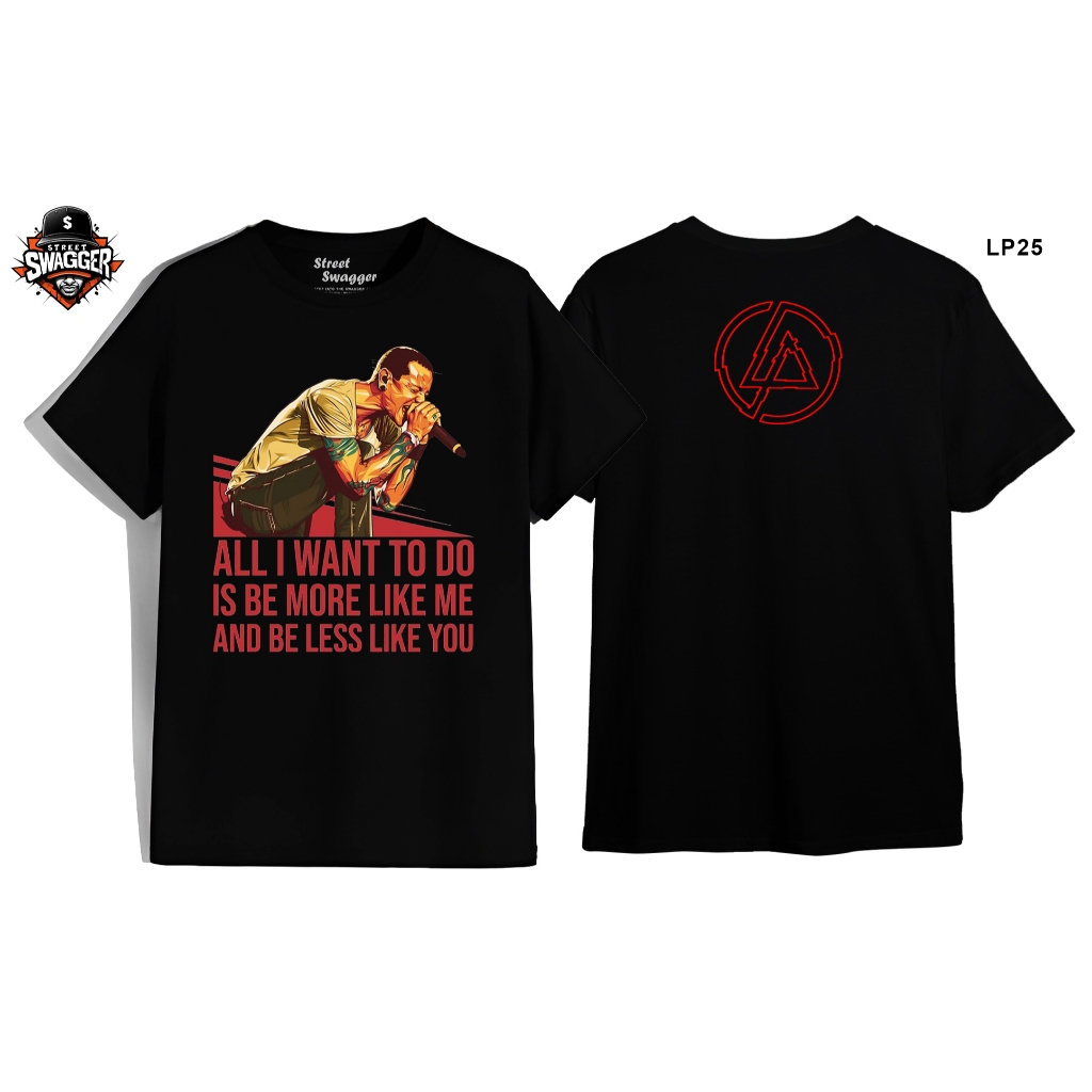 Áo thun Unisex Linkin Park, áo phông Rock N Roll, áo Rock Band Brand US Street Swagger LP25