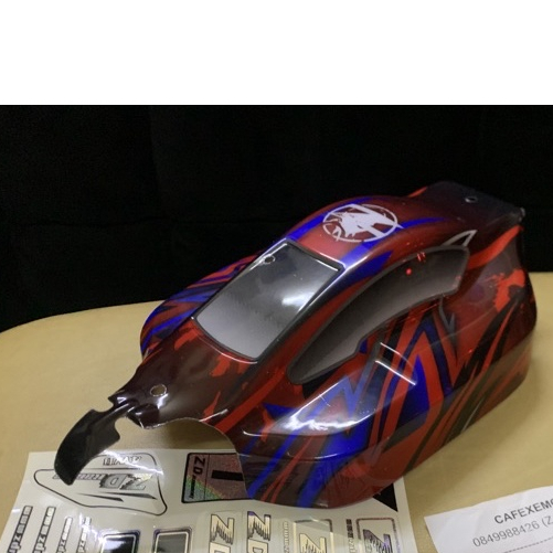 vỏ body shell car xe buggy 1/8