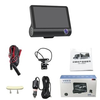 Camera hành trình xe ô tô có thể quay phía trước sau và bên trong xe ô tô