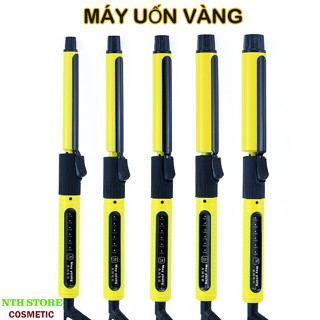 Máy uốn tóc xoăn vàng cảm ứng May Young M606 phủ sứ ceramic bóng mượt tóc chính hãng