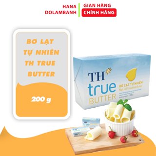 Bơ lạt tự nhiên TH True Butter - [Chỉ ship Hỏa tốc tại HN]   - hanadolambanh