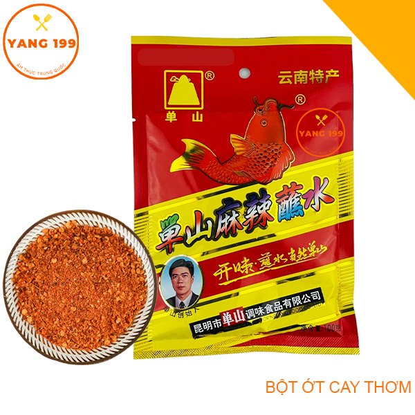 Bột ớt Cay Thơm Cá Vàng 100g Cay Thơm