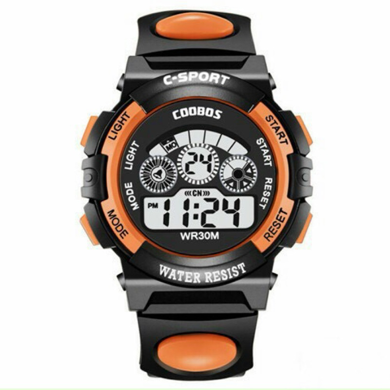 Đồng Hồ Thể Thao Trẻ Em COOBOS 0119 Chính Hãng Dành Cho Bé Trai Bé Gái